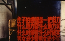 〈莊子的蝴蝶是一把剪刀〉，吳山專，1985