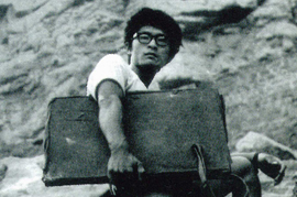 Photograph of Ding Fang, taken in the summer of 1983.