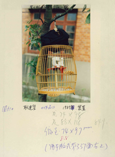 Primary source of History of Modern Chinese Art: Geng Jianyi, <i>Work</i>, installation, 1989.