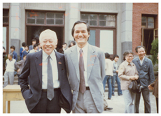 Photographs taken in class with Zhao Wuji, 1985.