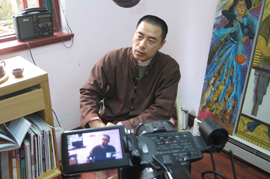 劉大鴻訪問，上海師範大學劉大鴻工作室，2008年11月26日