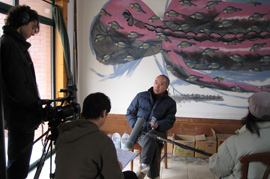 李山訪問，上海李山工作室，2009年3月4日